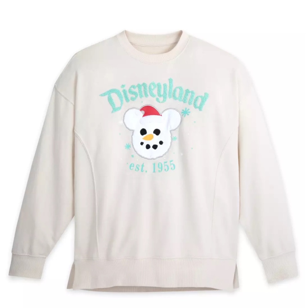 2024 Disneyland Christmas Snowman Pullover Sweater NWT
